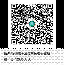 湘潭大學信息檢索大賽群1群聊二維碼